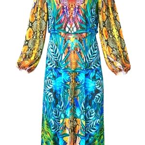 Printed Maxi Dresse
